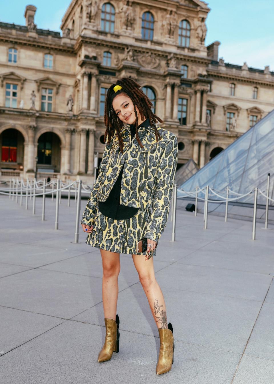 Sasha Lane in Louis Vuitton