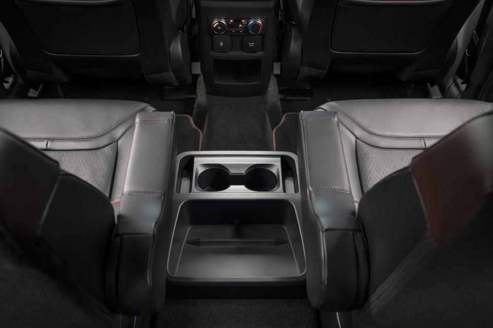 <p>The Explorer's second row of seats can be had as either a three-place bench or as a pair of individual captain's chairs</p>