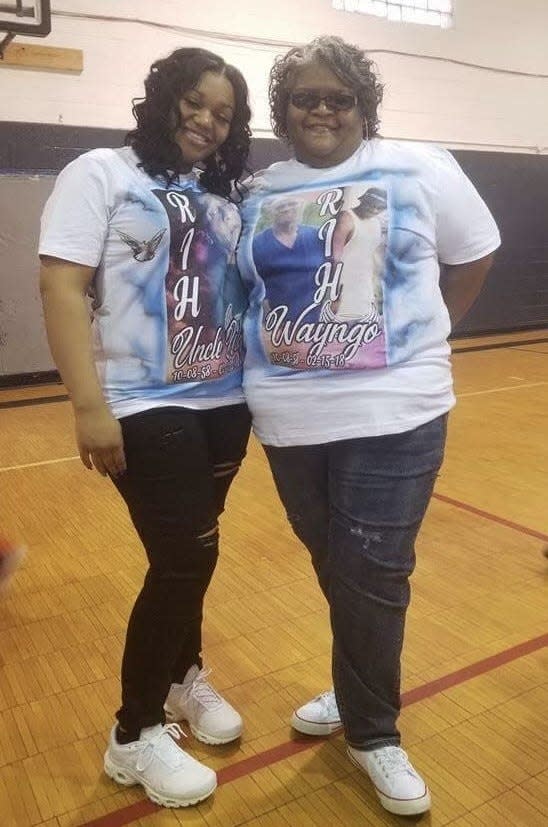 Candace Powell, left, and her mother, Jennifer Powell, are pictured together in 2018.