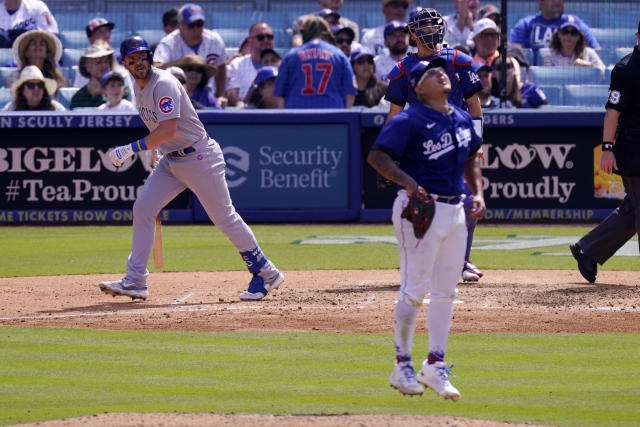 Wisdom, Bellinger HRs lift Cubs to 3-2 win over Dodgers - ABC7 Chicago