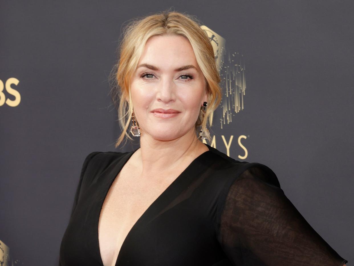 Kate Winslet from Mare of Easttown attends the 73RD EMMY AWARDS on Sunday, Sept. 19 (8:00-11:00 PM, live ET/5:00-8:00 PM, live PT) on the CBS Television Network and available to stream live and on demand on Paramount+