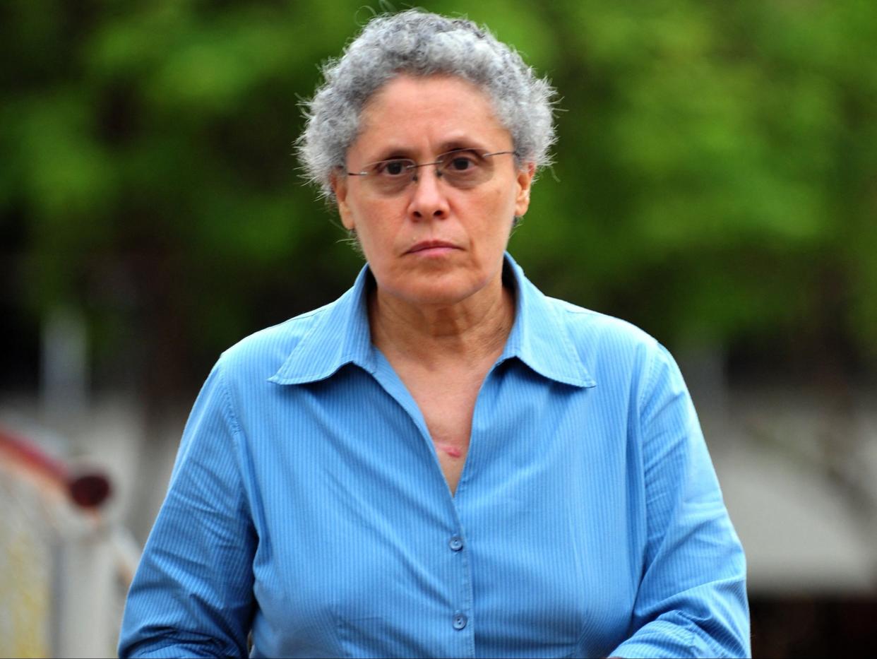 Dora Maria Tellez, a former health minister, was among those arrested at the weekend (AFP via Getty Images)