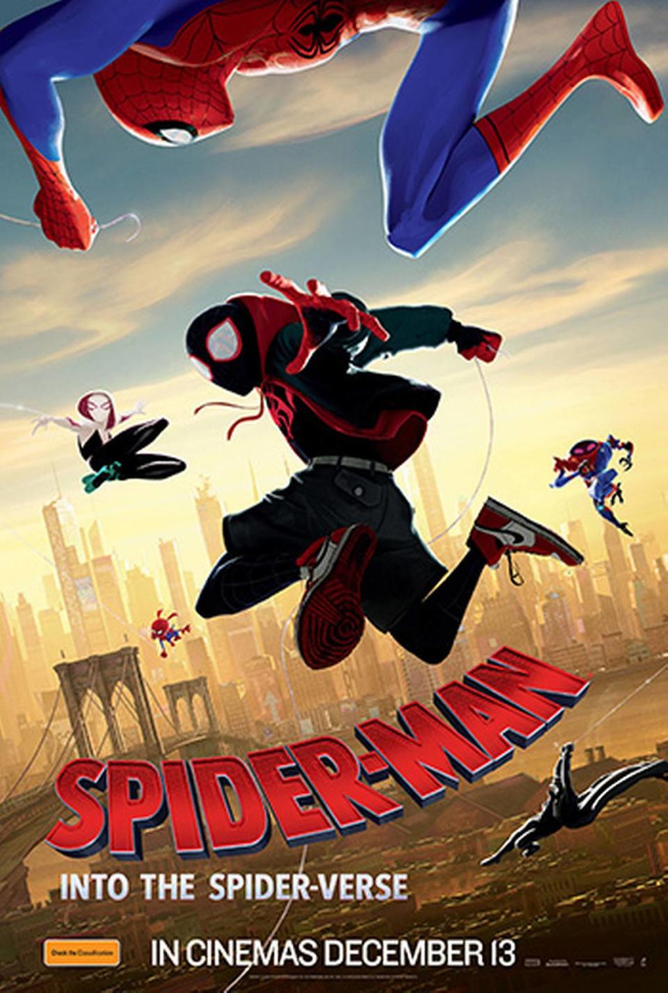 Noche de cine familiar: 'Spider-Man: Into the Spider-Verse' (PG) en el Auditorium de Dade-Aventura Branch. Cortesía