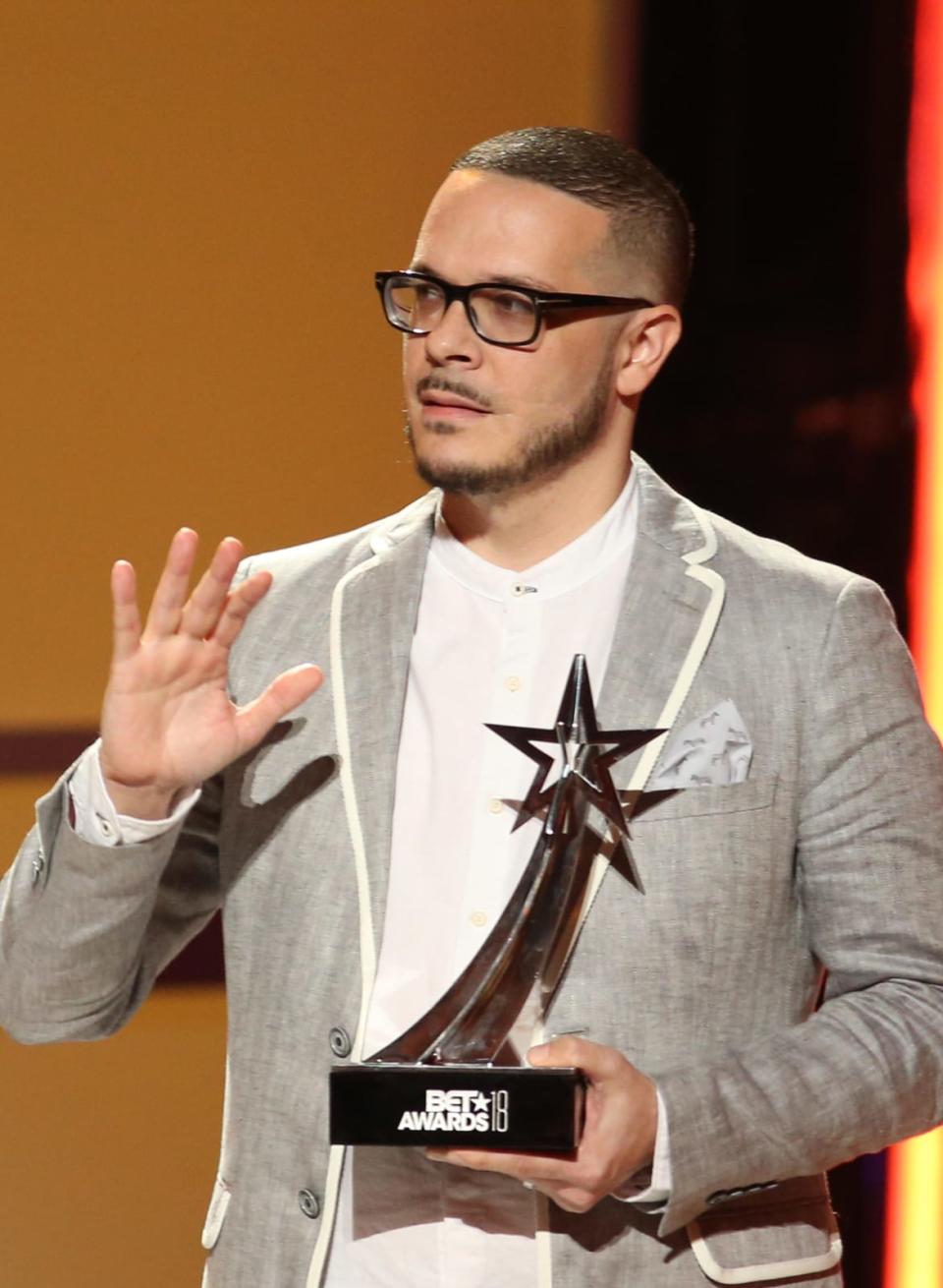 <div class="inline-image__caption"><p>"Shaun King at the 2018 BET Awards Los Angeles, California."</p></div> <div class="inline-image__credit">WENN Rights Ltd / Alamy Stock Photo</div>