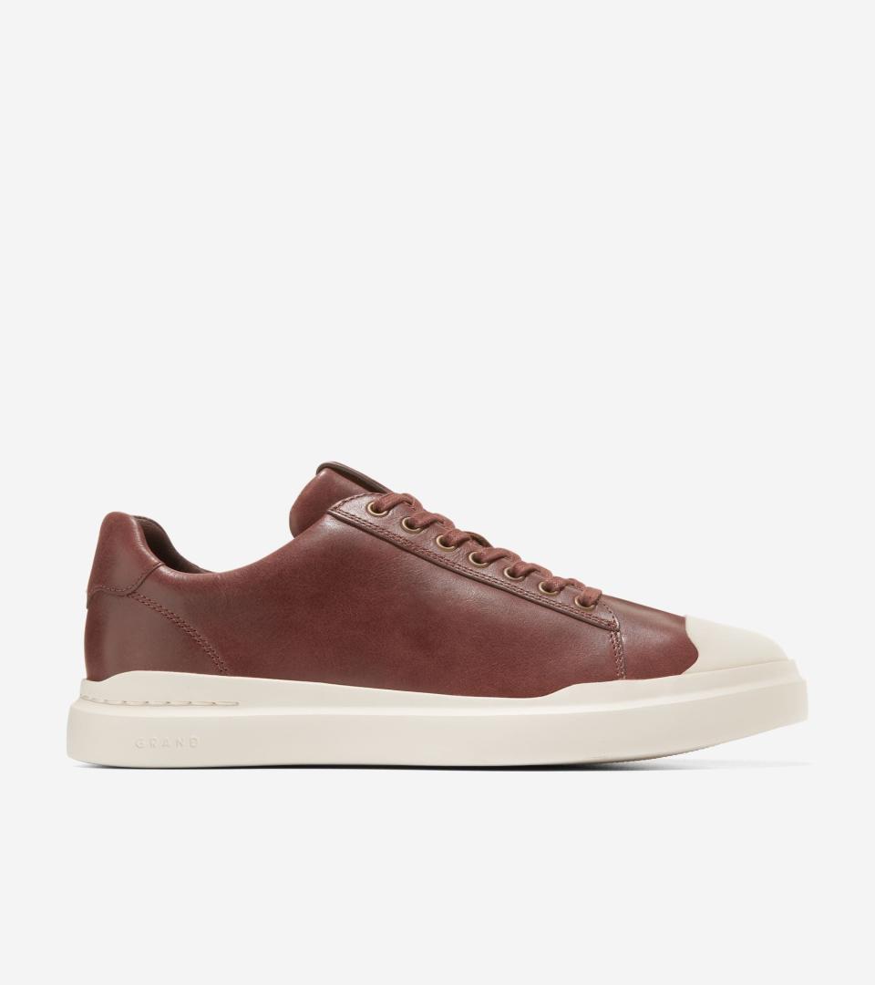 <p><a href="https://go.redirectingat.com?id=74968X1596630&url=https%3A%2F%2Fwww.colehaan.com%2Fmens-grandpro-rally-cap-toe-sneakers%2FC38669.html&sref=https%3A%2F%2F" rel="nofollow noopener" target="_blank" data-ylk="slk:Shop Now;elm:context_link;itc:0;sec:content-canvas" class="link ">Shop Now</a></p><p>Men's GrandPrø Rally Cap Toe Sneakers</p><p>colehaan.com</p><p>$69.95</p>