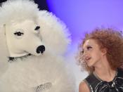 Model Anna Ermakowa, die Tochter von Boris Becker, bei der Mercedes-Benz Fashion Week in Berlin. Foto: Jens Kalaene