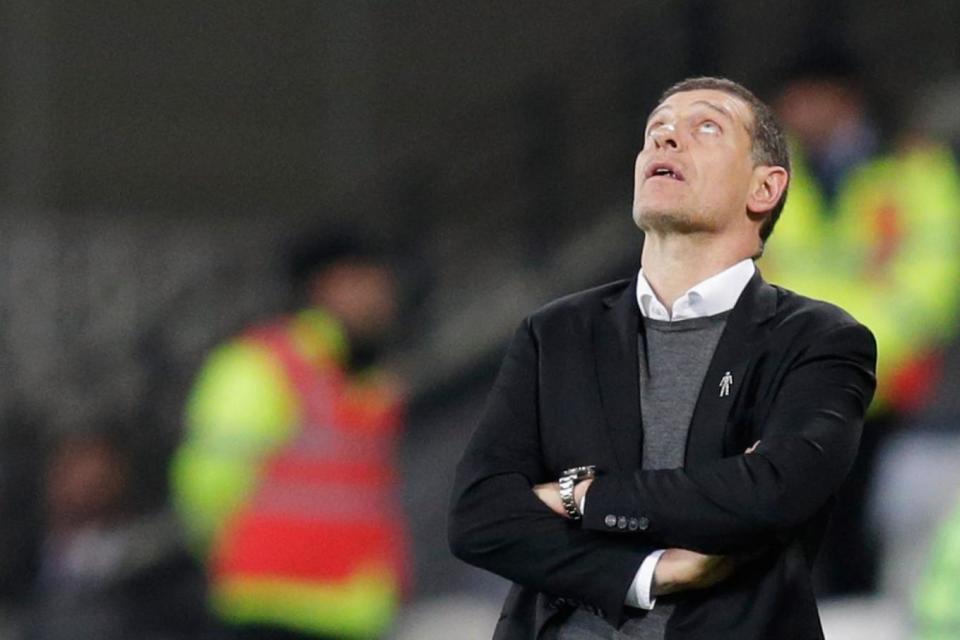 Trouble overhead | A 3-0 home defeat to Brighton was the start of the end for Slaven Bilic (Getty Images)