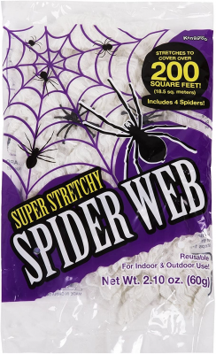 best cheap Halloween decorations - halloween spider web