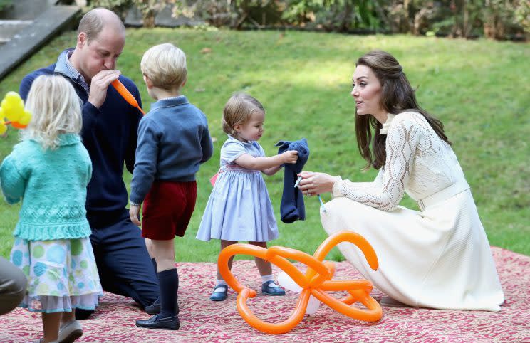 <i>Kate and William disagree on certain parenting methods [Photo: PA]</i>