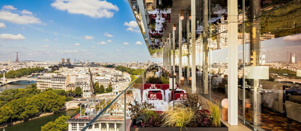 Bonnie, le nouveau restaurant de Paris Society dévoile une vue sur le Tout-Paris.  - Credit:Romain Ricard