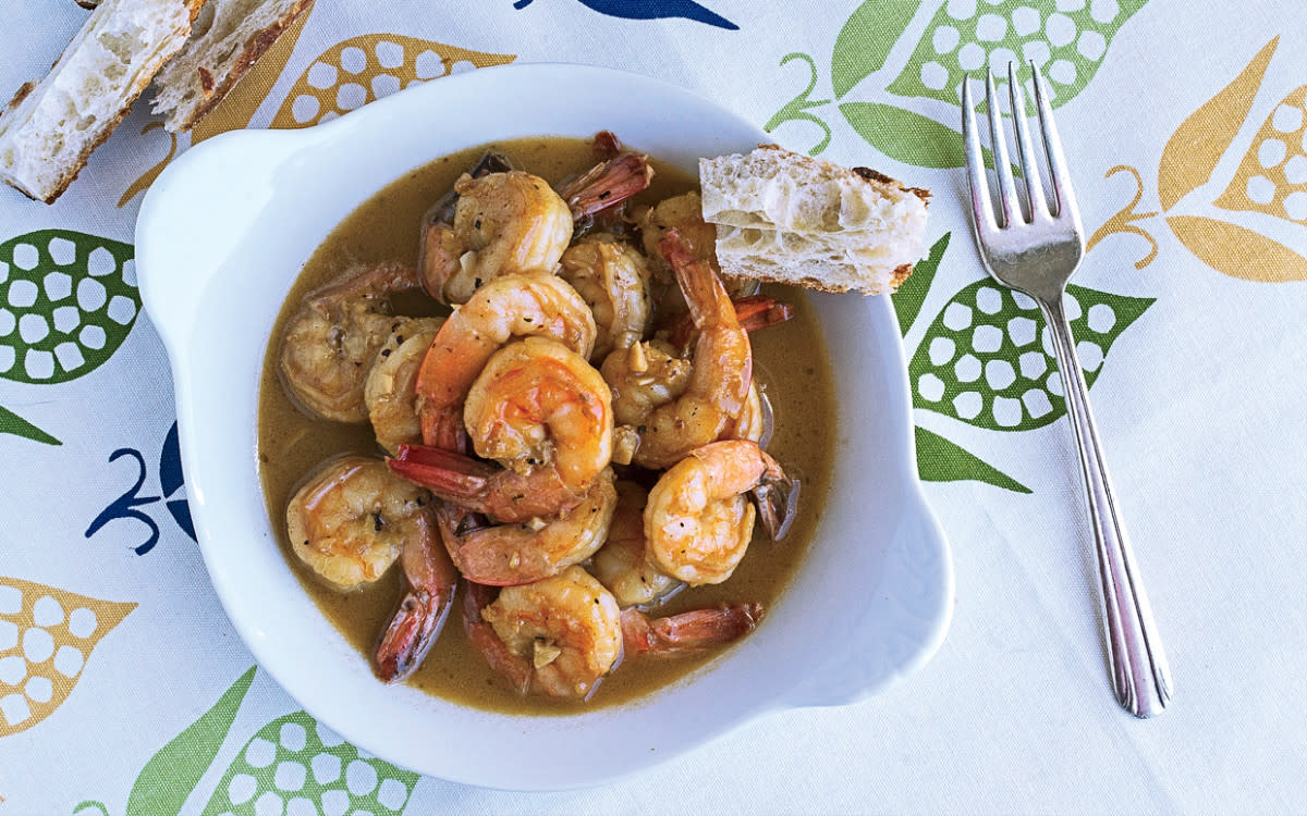 <p>Parade</p><p>A delicious twist on a classic New-Orleans style barbecue shrimp recipe!</p><p><strong>Get the recipe: <a href="https://parade.com/841623/communitytable/ginger-scented-shrimp/" rel="nofollow noopener" target="_blank" data-ylk="slk:Ginger-Scented Shrimp;elm:context_link;itc:0;sec:content-canvas" class="link rapid-noclick-resp">Ginger-Scented Shrimp</a></strong></p>