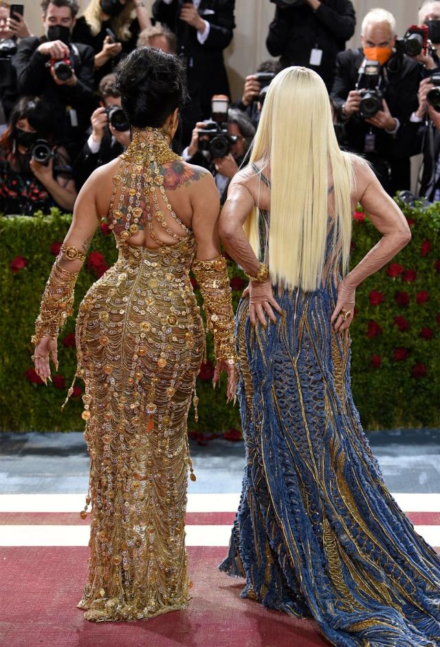 Donatella Versace thanks Cardi B for 'amazing birthday present' at Met Gala