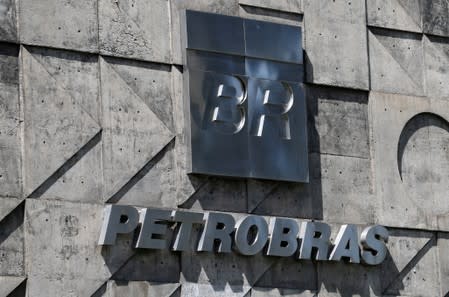 FILE PHOTO: FILE PHOTO: A logo of the Brazil's state-run Petrobras oil company is seen in Rio de Janeiro