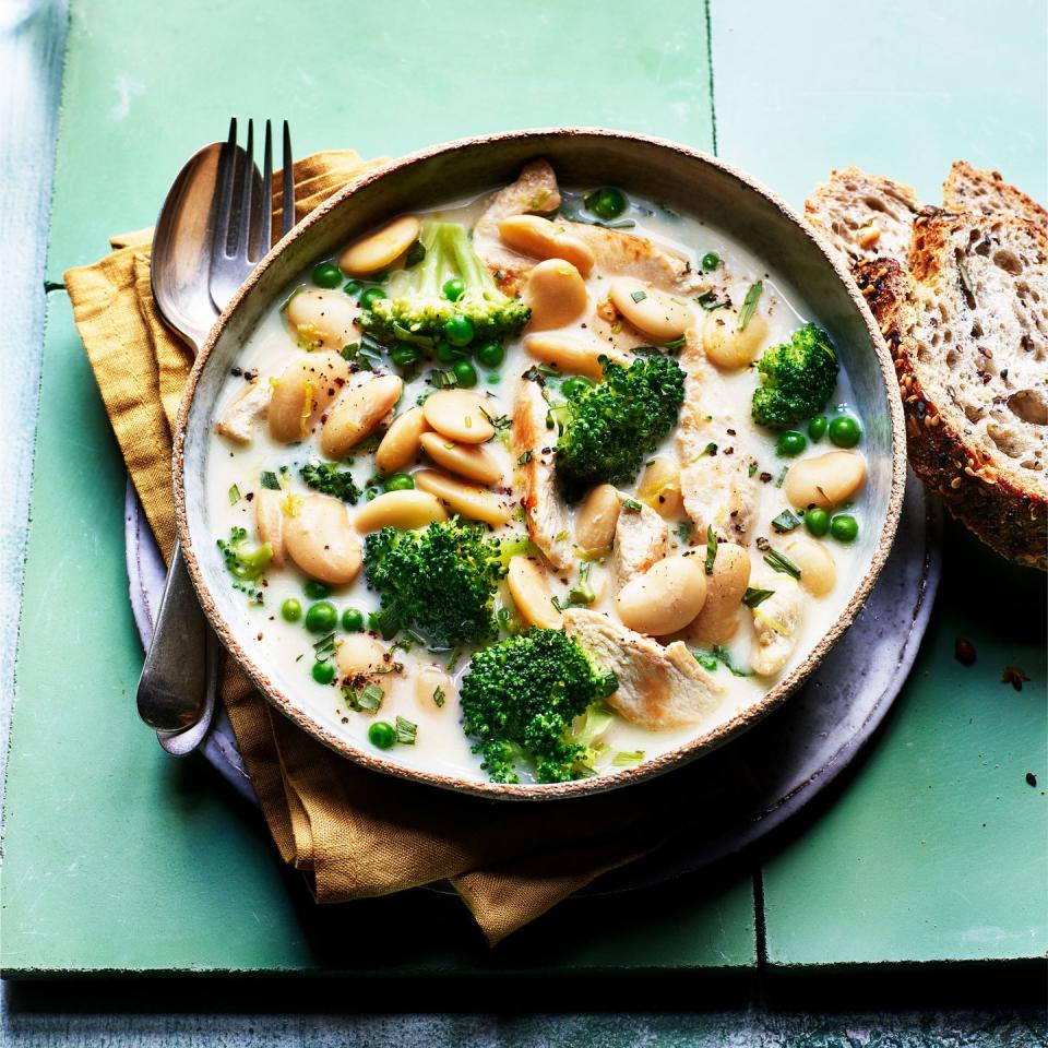 <p>If you can’t find fresh tarragon, use 1tsp dried instead </p><p><strong>Recipe: <a href="https://www.goodhousekeeping.com/uk/food/recipes/a32016403/zesty-green-chicken-stew/" rel="nofollow noopener" target="_blank" data-ylk="slk:Zesty Green Chicken Stew" class="link ">Zesty Green Chicken Stew</a></strong></p>