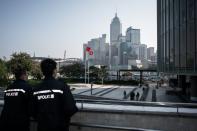 Beijing has warned it will not tolerate any talk of independence "inside or outside" the Legislative Council building in Hong Kong