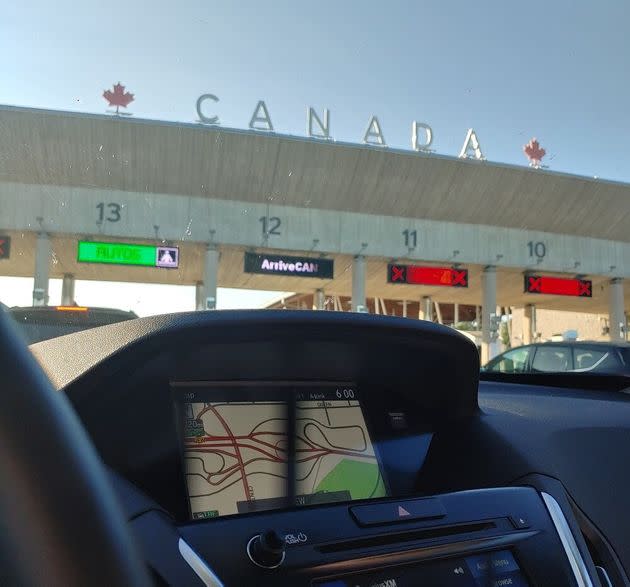 The border crossing between Buffalo, N.Y. and Fort Erie, Ont.