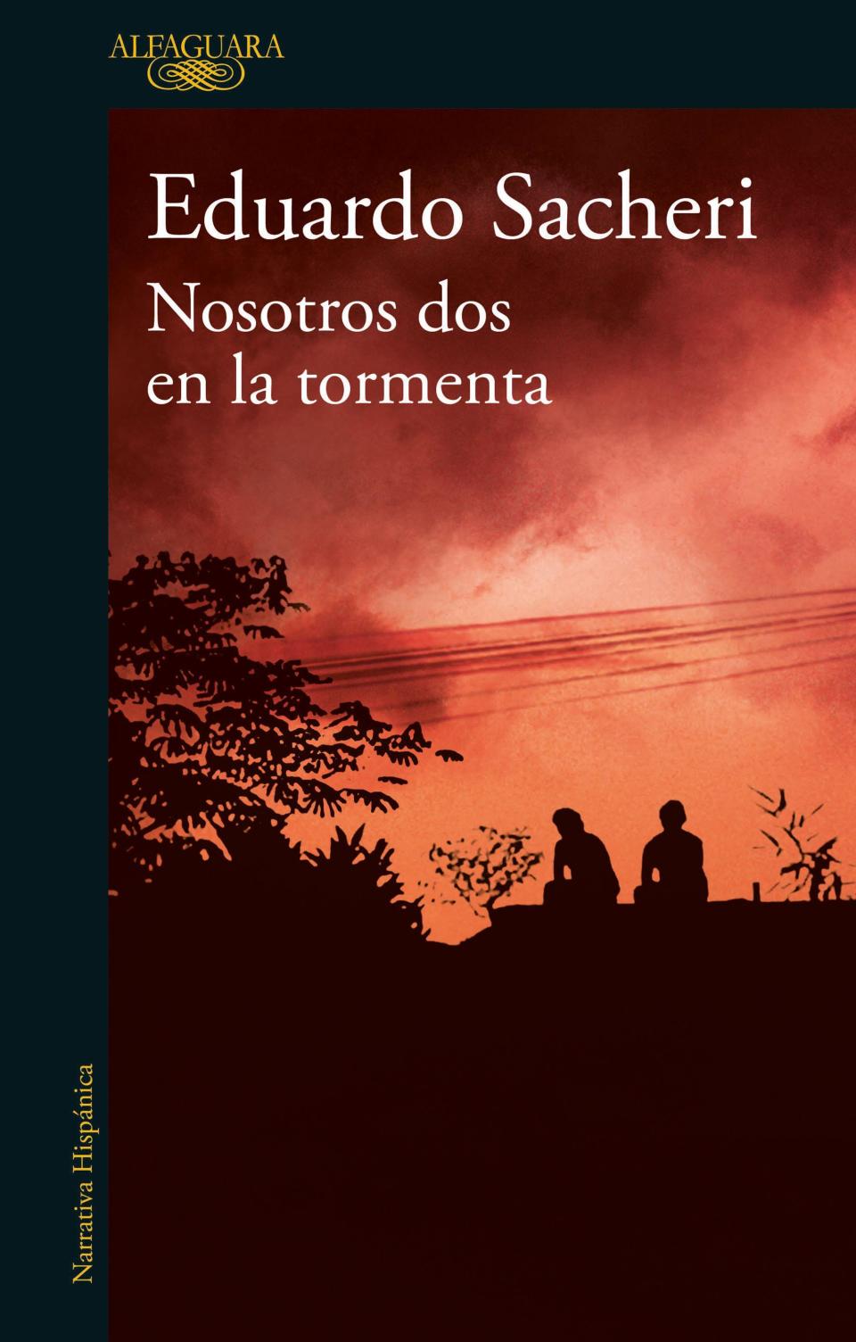 Portada del libro de Sacheri "Nosotros dos en la tormenta"