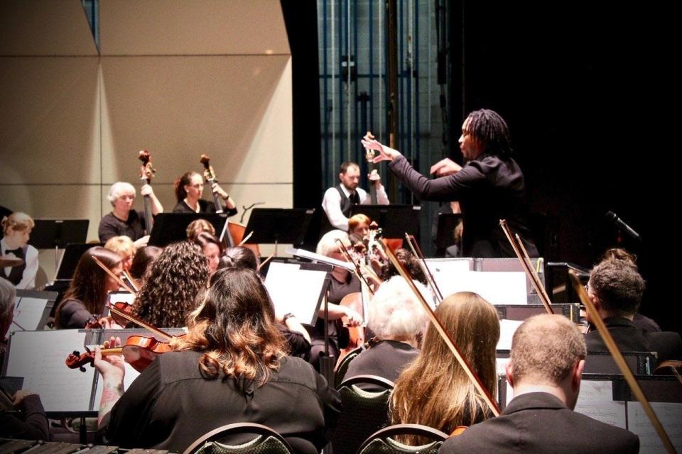 The Fall River Symphony Orchestra.