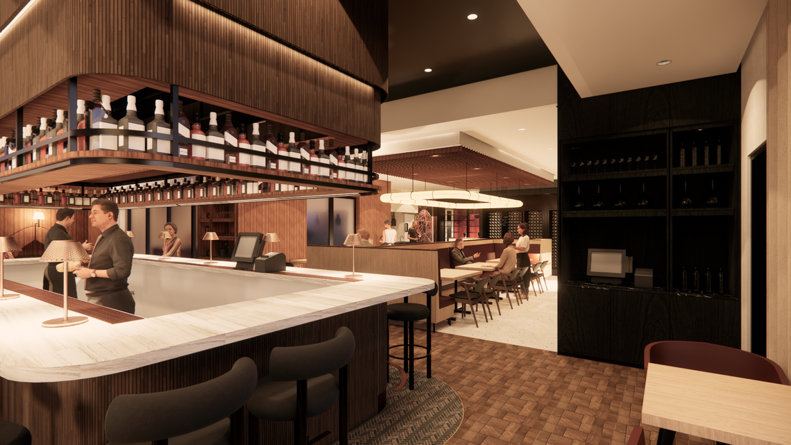 Crawford Brothers Steakhouse will be the largest restaurant in Crawford Hospitality Group, at 4,500 square feet.