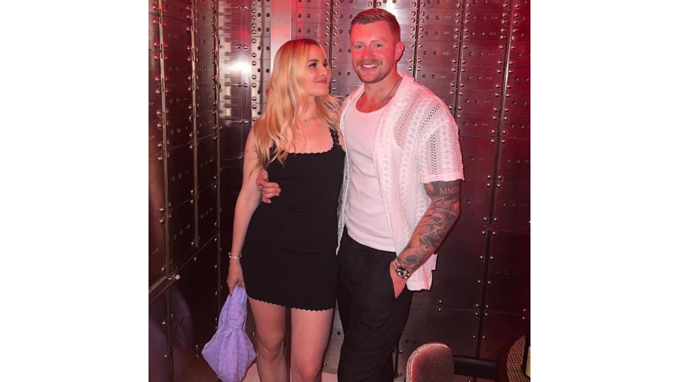 Holly Ramsay and Adam Peaty photographed in London last month