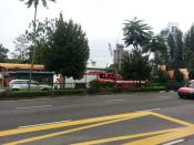 SCDF fire engines outside the Newton MRT station.