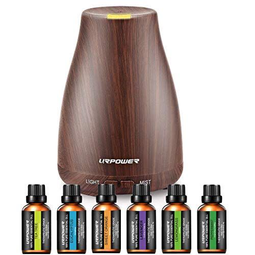 39) Essential Oil Diffuser and Essential Oils Set