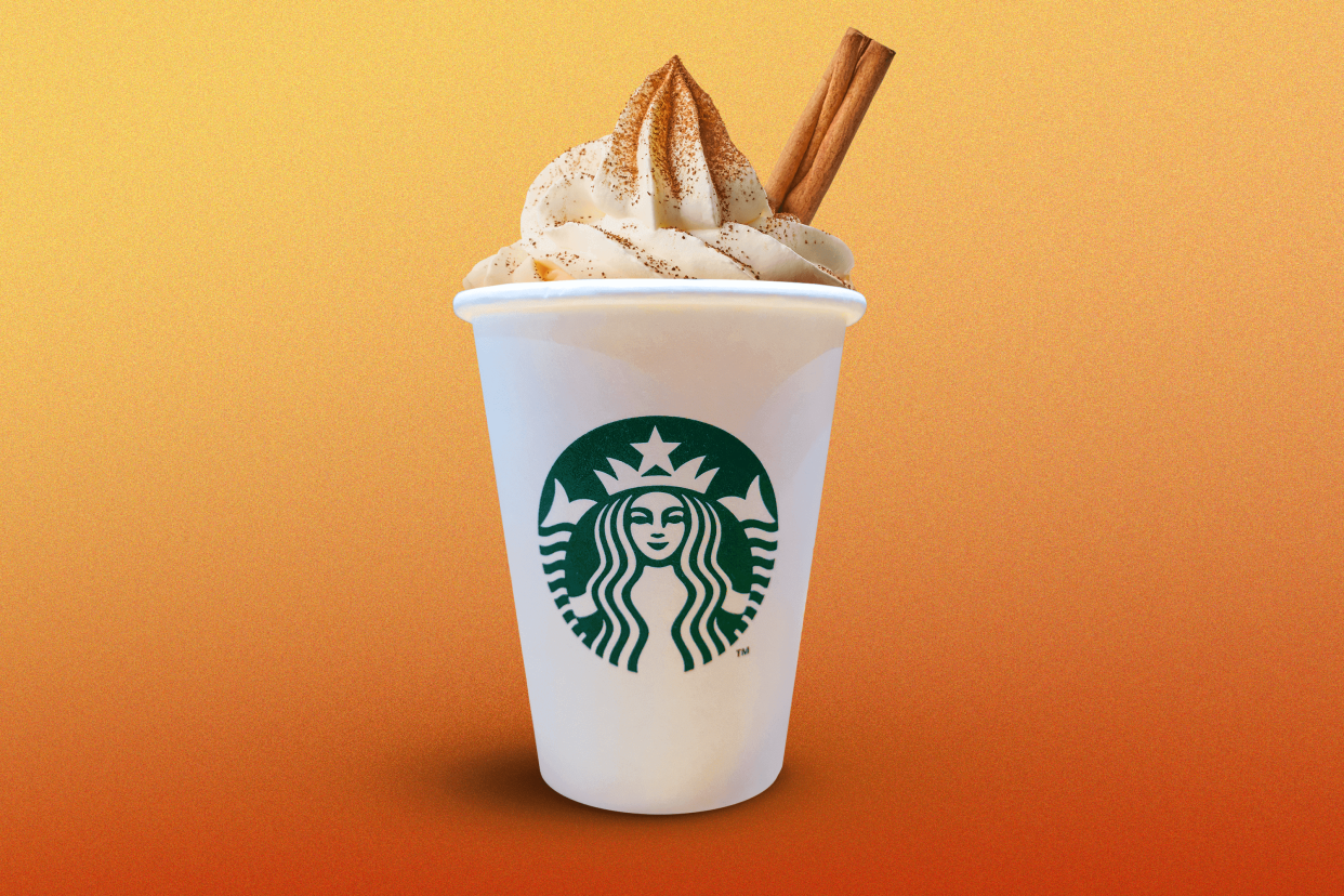 The Starbucks Pumpkin Spice Latte.