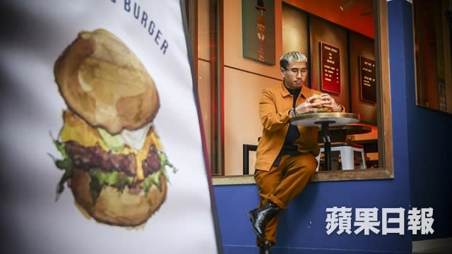 Elvan認為香港有不少好吃的漢堡，連鎖店以外，還有許多小店值得一試。