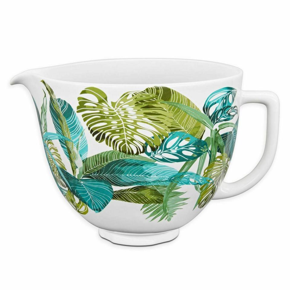 KitchenAid Tropical Floral Ceramic Bowl. Image via Hudson's Bay.