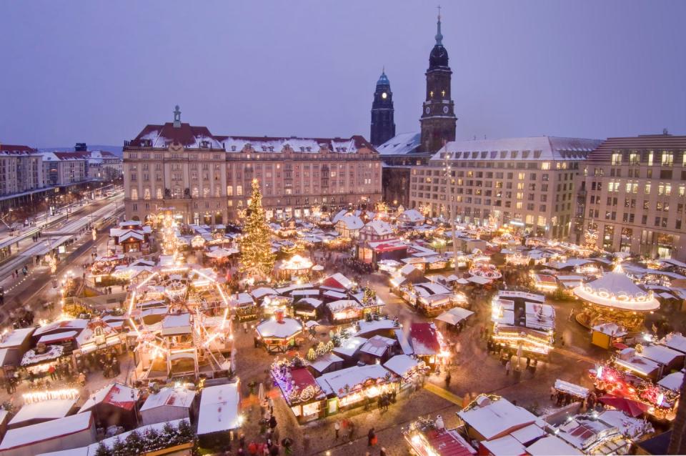 christmas market in dresden