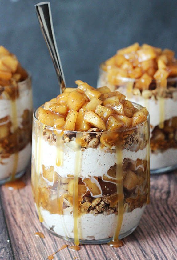 Caramel Apple Trifles