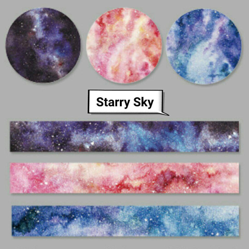 Image of Starry Sky washi tapes