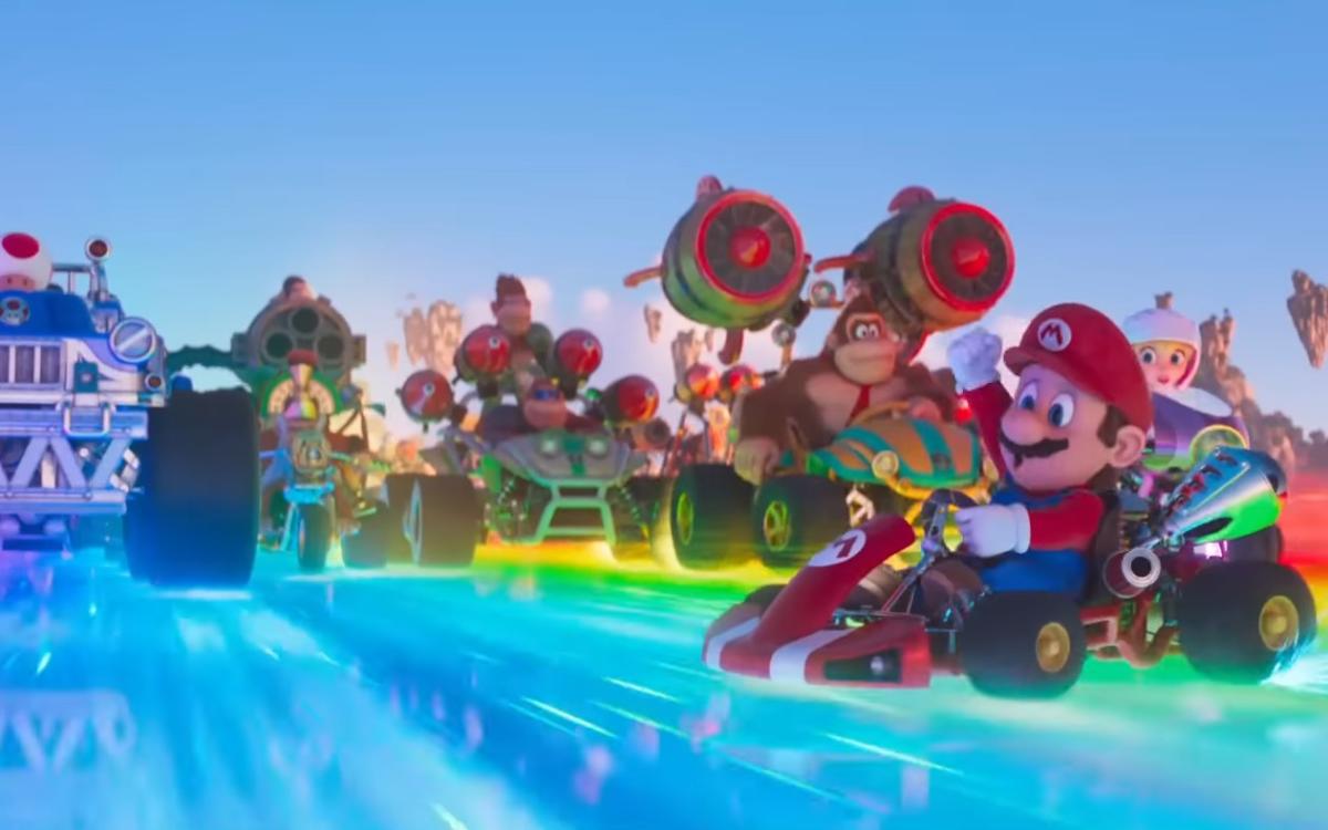 New Mario movie trailer debuts Peach, Donkey Kong, and a glorious Rainbow  Road