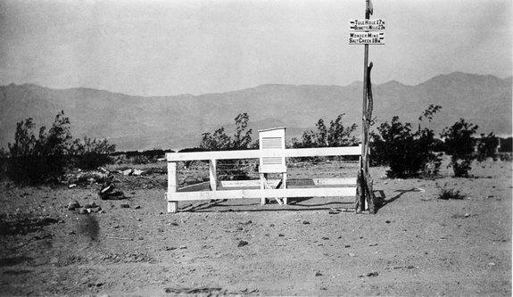 The weather station at Furnace Creek in Death Valley where the hottest temperature ever recorded, a whopping 134 degrees Fahrenheit (56.7 degrees Celsius), was reached on July 10, 1913.