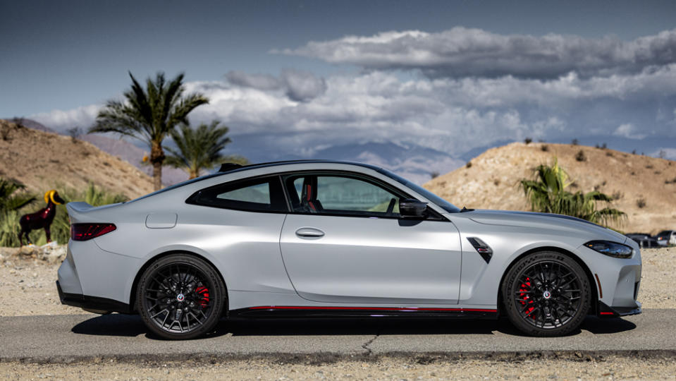 The 2023 BMW M4 CSL in Palm Desert, Calif.