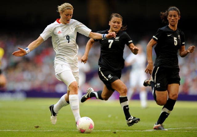 Tokyo would be a second Olympics for Ellen White (left) (Andrew Matthews/PA).