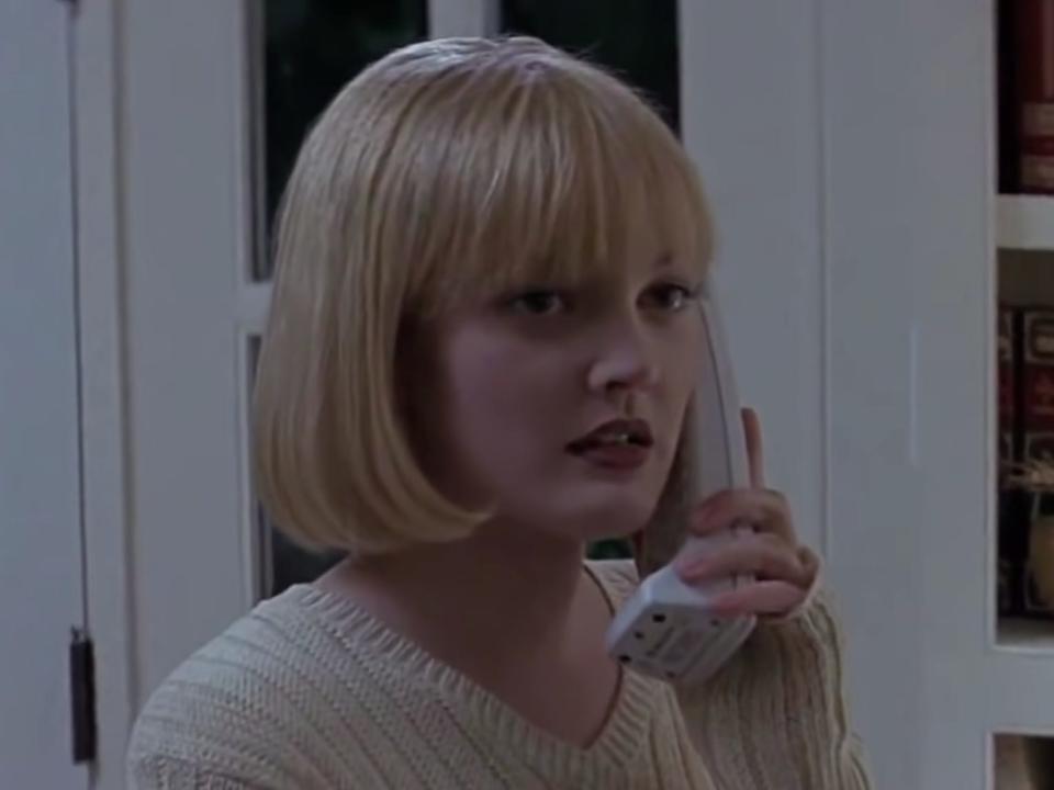 Drew Barrymore in "Scream" (1996).