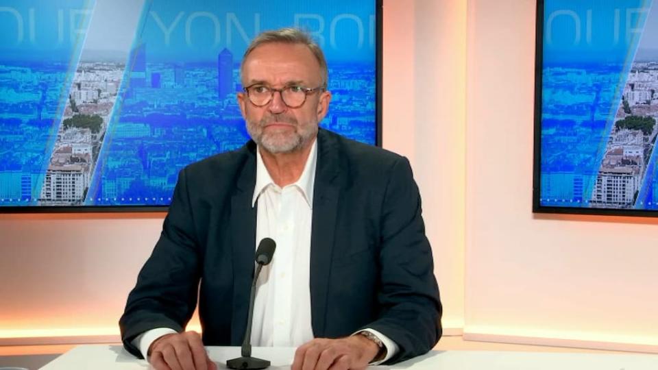 Etienne Blanc, sur le plateau de Bonjour Lyon le 2 octobre 2020. - BFM Lyon