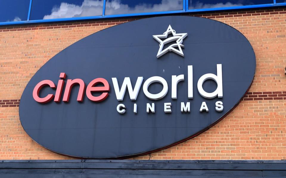 Cineworld complexes will remain open throughout the process (PA) (PA Wire)