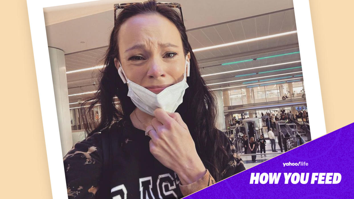 Emily Calandrelli took to TikTok after the TSA cost her precious breast milk. (Photo: Courtesy of Emily Calandrelli)