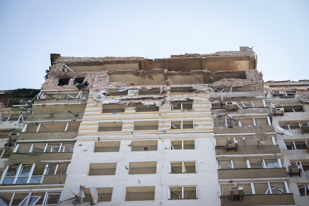 Russia has intensified shelling of the Ukrainian capital (Global Images Ukraine via Getty)