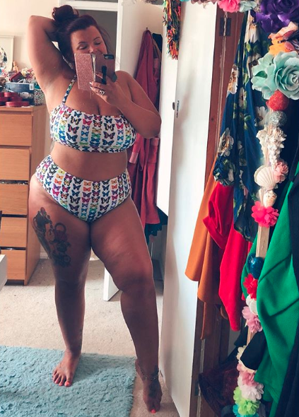 Curvy model claims she's been shadow banned from Instagram