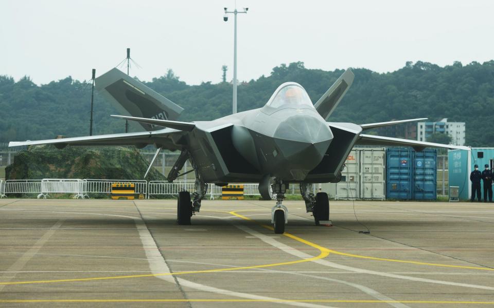 The Chengdu J-20 stealth fighter jet - Cynthia Lee / Alamy Stock Photo