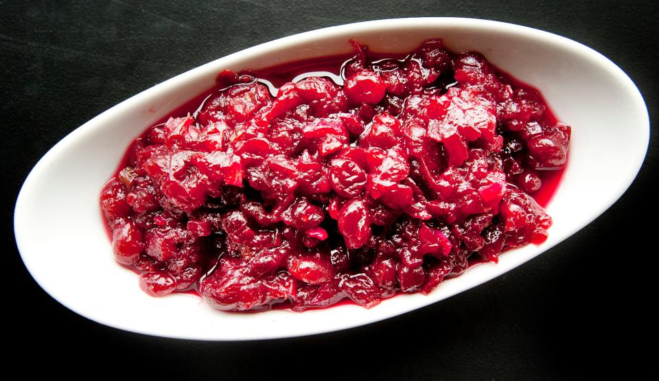 John Varanese's bourbon cranberry chutney