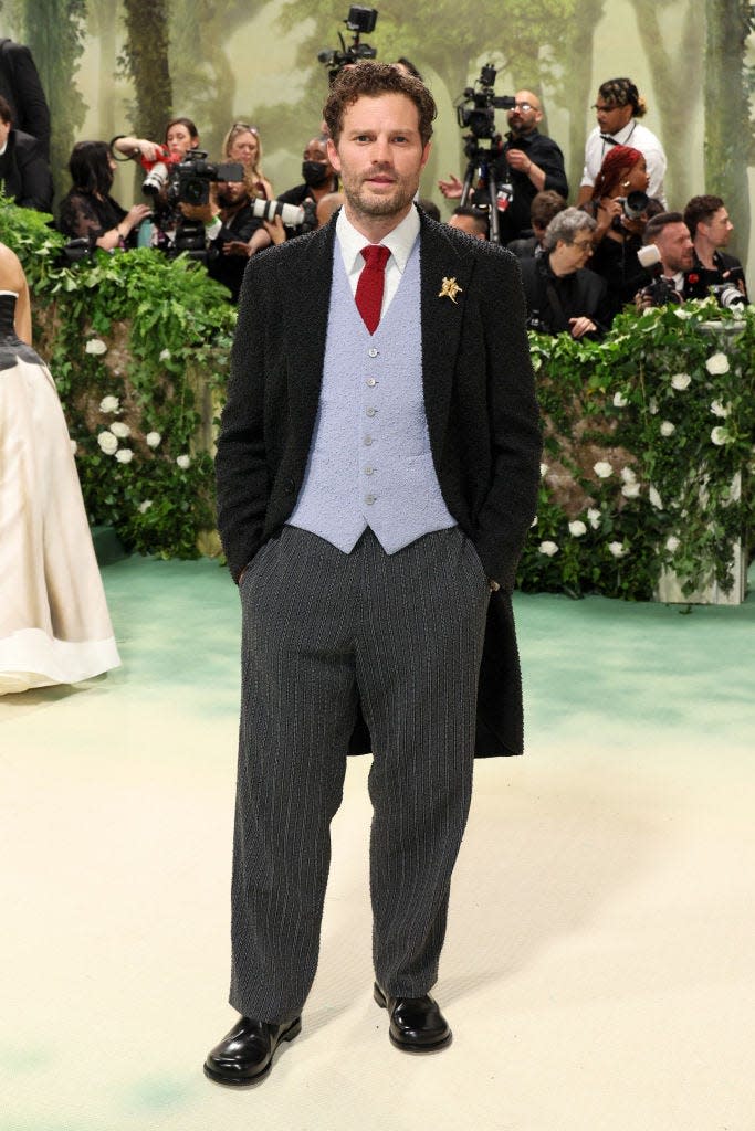 Jamie Dornan attends the 2024 Met Gala.