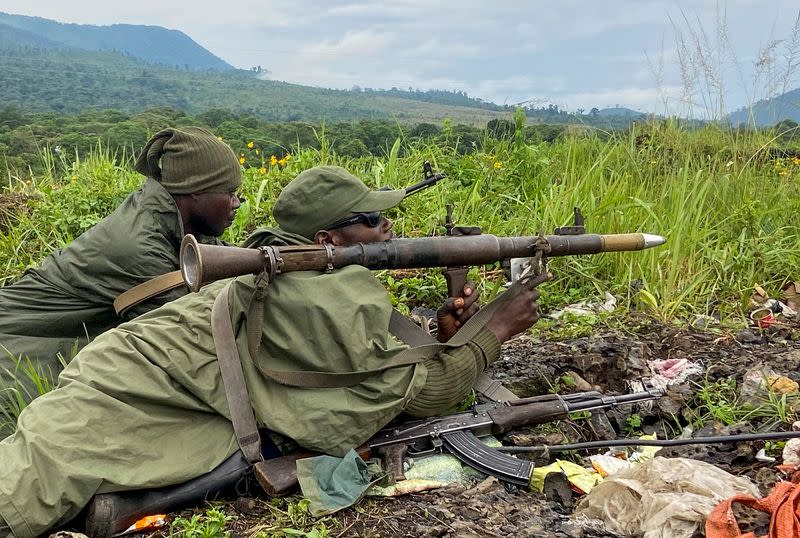 FILE PHOTO: Resurgent fighting in eastern Congo displaces 72,000 in one week outside Goma