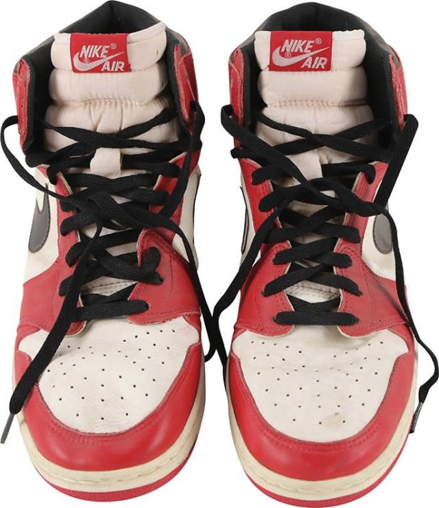 Michael Jordan's Broken Foot Game Air Jordan 1s Sell For $422,130