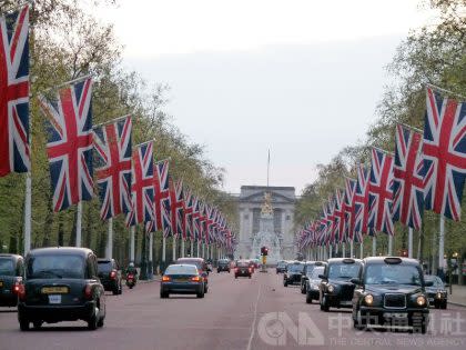 （中央社資料照片／圖為英國街景）