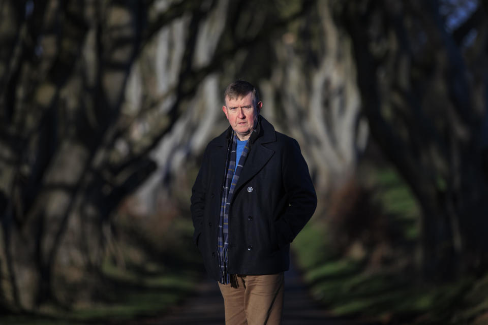 Mervyn Storey is chairman of the Dark Hedges Preservation Trust (Liam McBurney/PA)