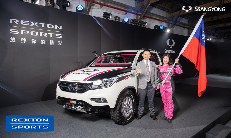 台韓共征泰緬！沈佳穎與雙龍 Rexton Sports 將征戰亞洲拉力賽